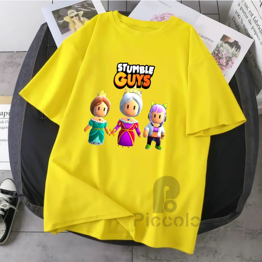 BAJU ANAK KAOS ANAK STUMBLE GUYS ATASAN BAHAN PREMIUM