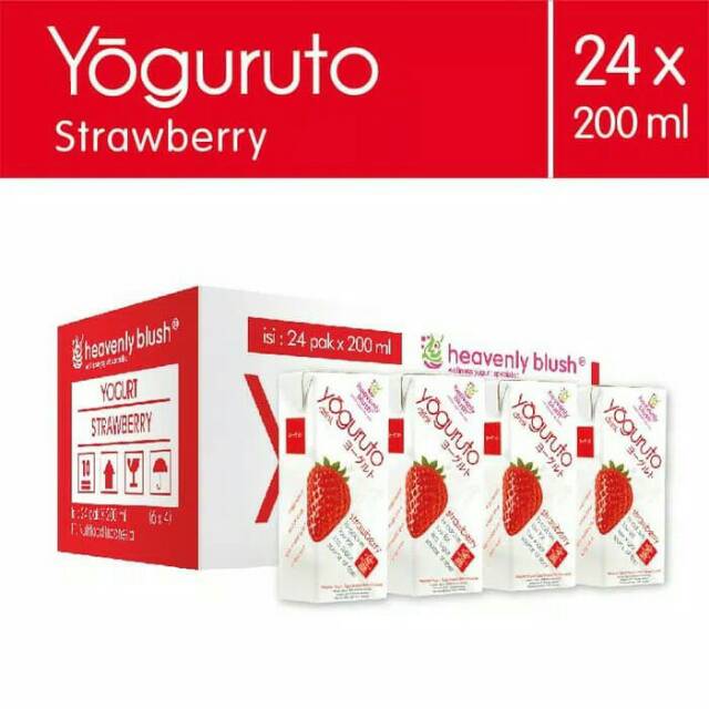 

Heavenly Blush Yoguruto Strawberry 24 pcs x 200 ml