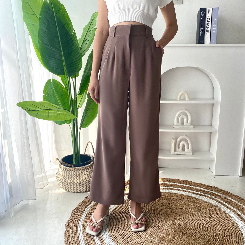 V1040 Ruth Long Pants - 13 COLOR &amp; 3 SIZE