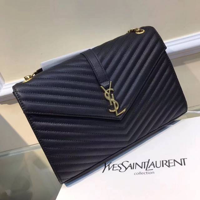 YSL LOULOU ENVELOPE SHOULDER BAG 6023 / TAS WANITA / MIRROR QUALITY