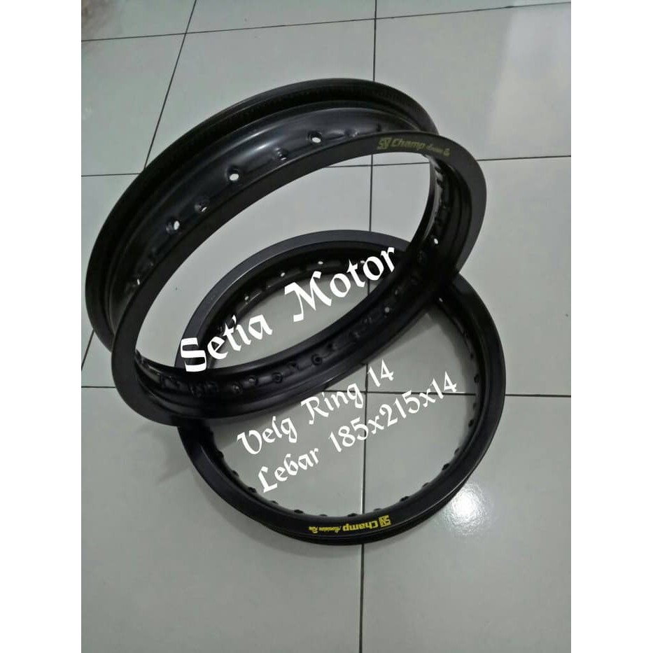 Velg 14 Tapak Lebar 185X215 Ring 14 - Variasi Motor