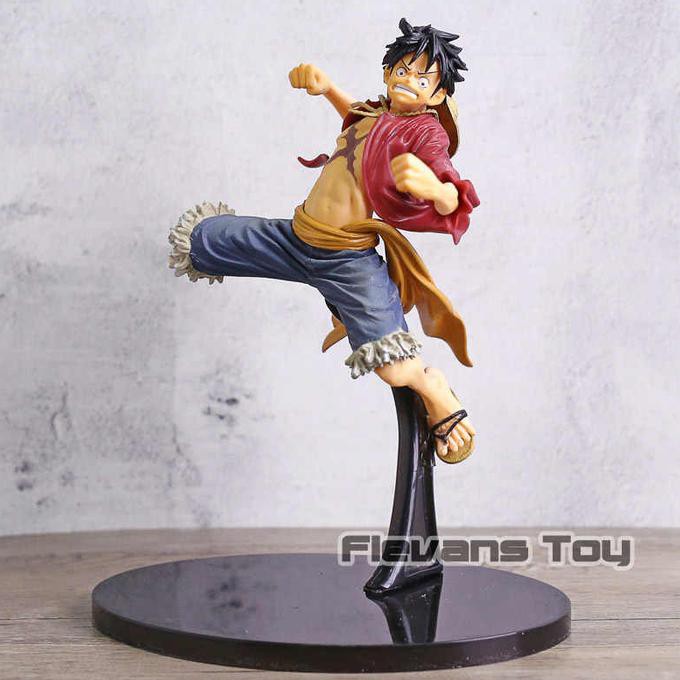 Luffy One Piece Action Figure Bwfc Diminati Banget
