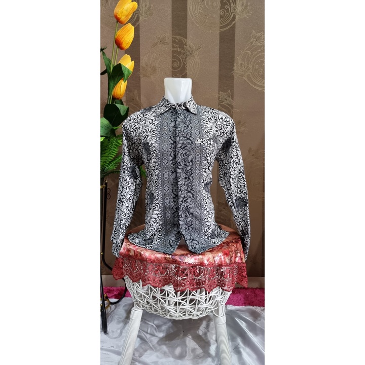 Kemeja Panjang Batik Motif KD