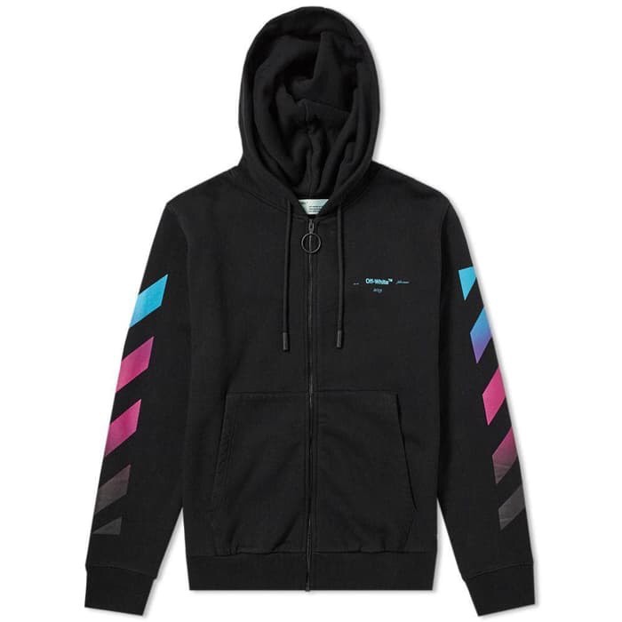 Hoodie Off White Black Premium Quality Mirror 1:1