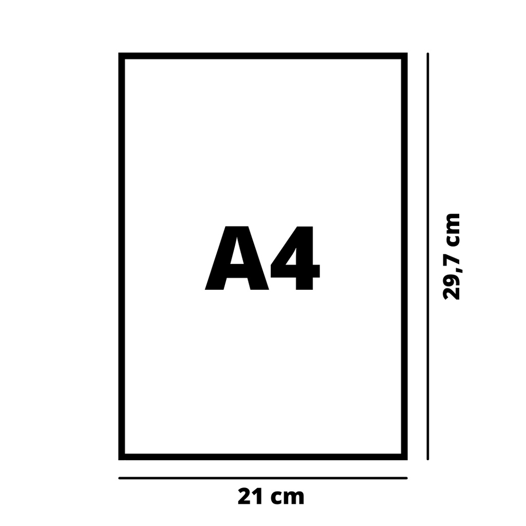 

Kertas novel polos ukuran A4 (papper book)