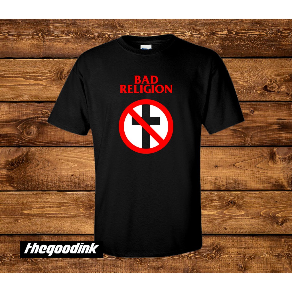 Kaos Bad Religion - Band Logo - Original Gildan T-shirt DTG Print
