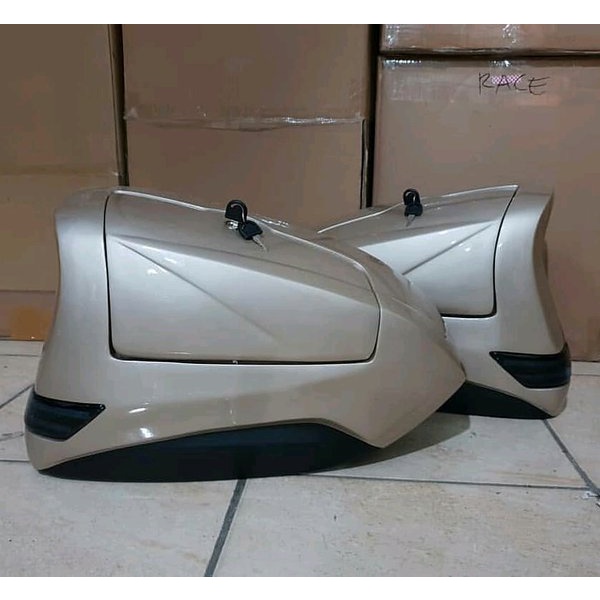 Side box samping honda new pcx lokal 2018-side box new pcx 150 lokal-sidebox new pcx 150 lokal 2018