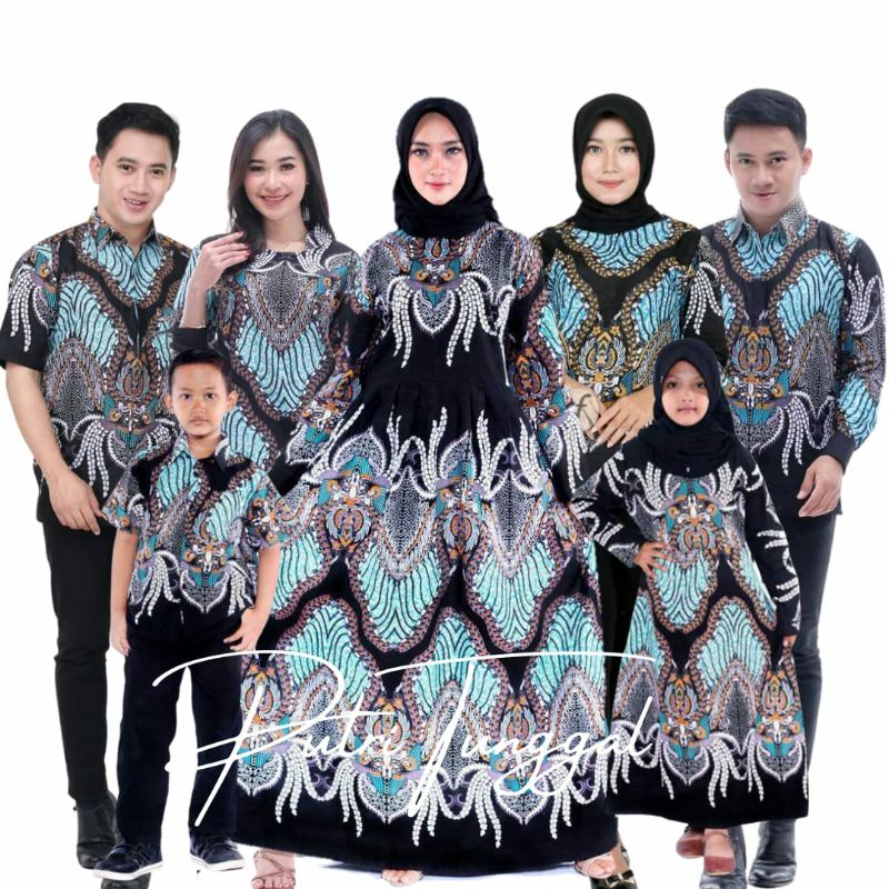 [FREE HIJAB] Batik couple keluarga sarimbit batik modern terbaru MOTIF MADU