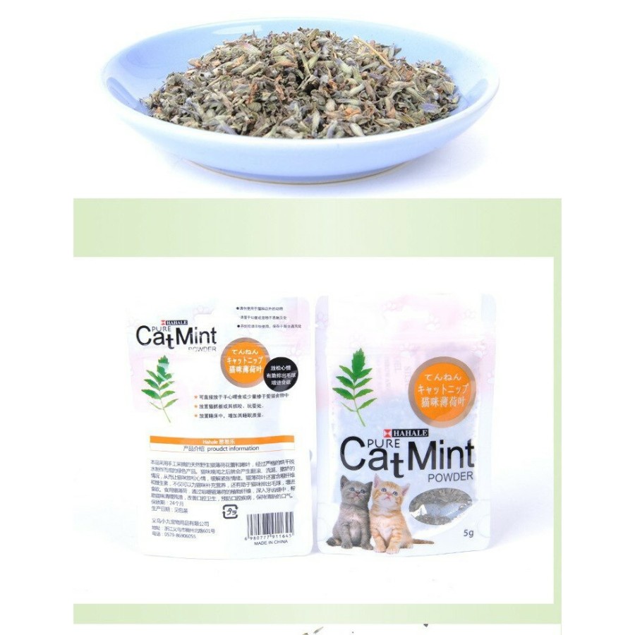 PURE CAT MINT POWDER 5GR - DAUN CATNIP ALAMI