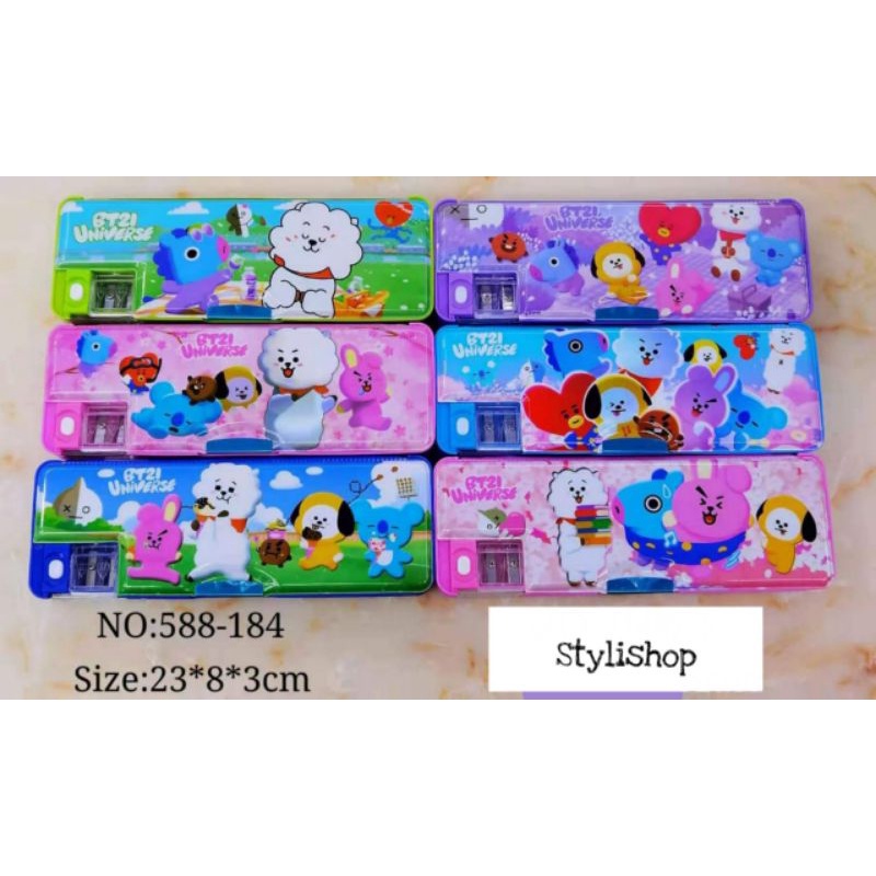 

Kotak Pensil Magnet 2 Sisi 588-184, Tempat Alat Tulis Magnet Besar Motif Boyband