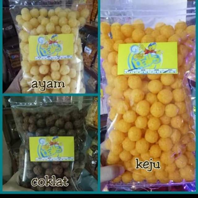 

Snack kiloan chiki balls