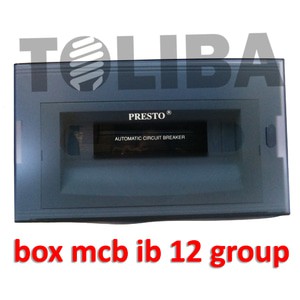 box mcb presto 12 group inbow tanam dalam tembok