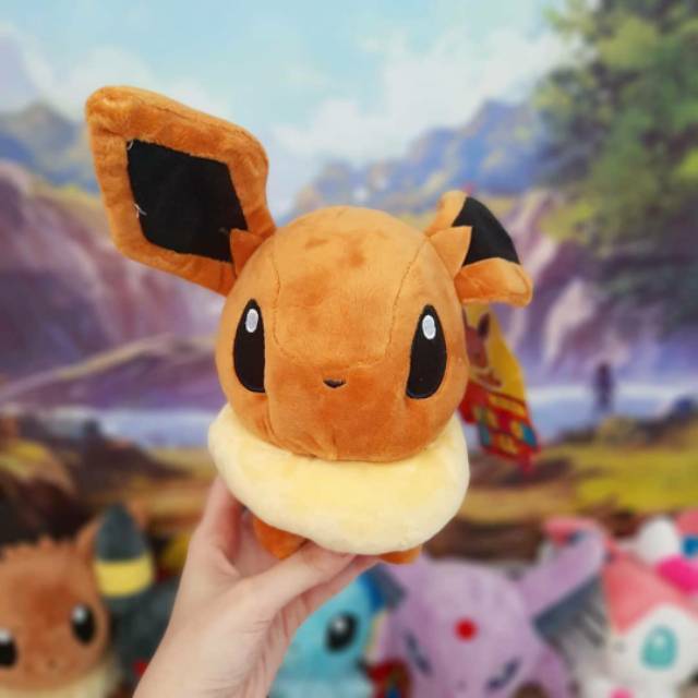 Jual Boneka Pokemon Eevee Pokedoll Rare 