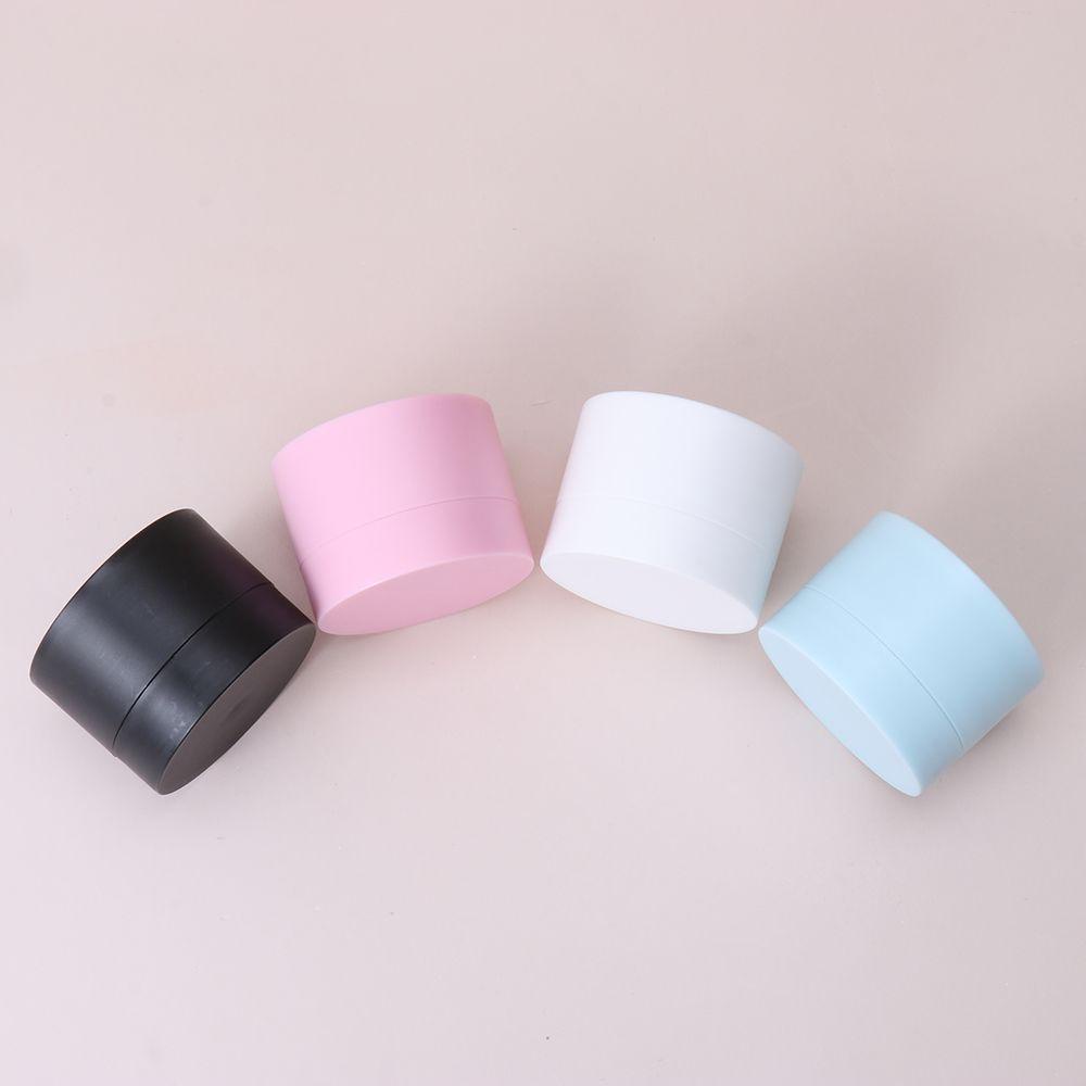 POPULAR Populer 1Pcs Toples Makeup New Botol Isi Ulang Kosmetik Kotak Plastik Cream Jar