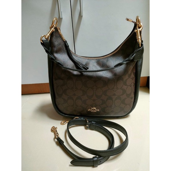 preloved coach jules hobo signature