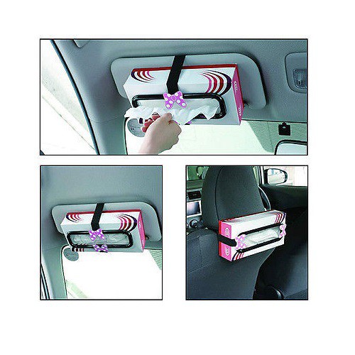 Penjepit Kotak Tissue Mobil Tempat Tissue Holder Box Interior Cars Car Tissue Holder Murah