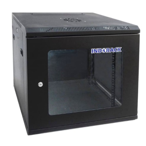 WR5010S - 10U Wallmount Rack Depth 500mm Single Door 19&quot; - INDORACK