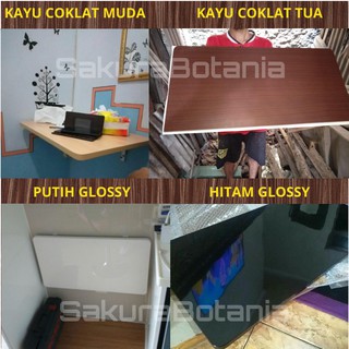 Promo Meja Lipat Dinding Meja Komputer Uk Panjang 60 cm Promo Meja Lipat Dinding Meja Komputer Uk Panjang 60 cm