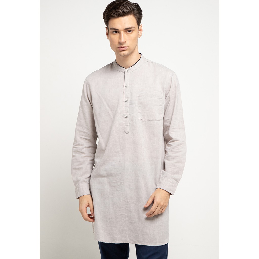 TRIPLE Kemeja Koko Panjang Regular Fit (LS KK 420)