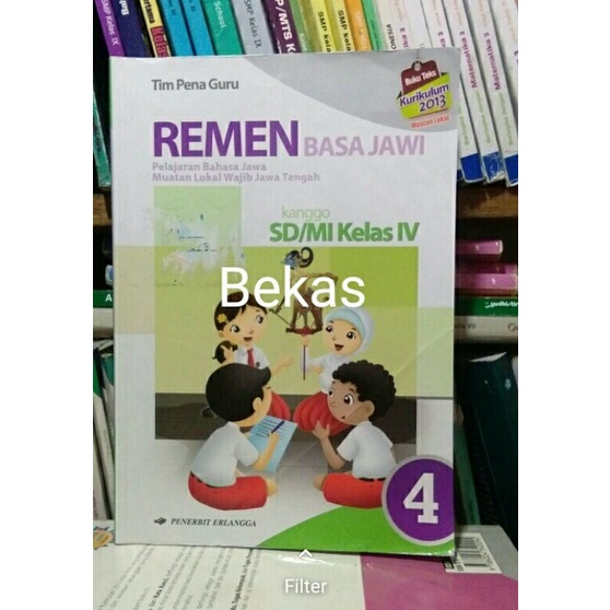 Remen Basa Jawi SD Kelas 4 IV Penerbit Erlangga