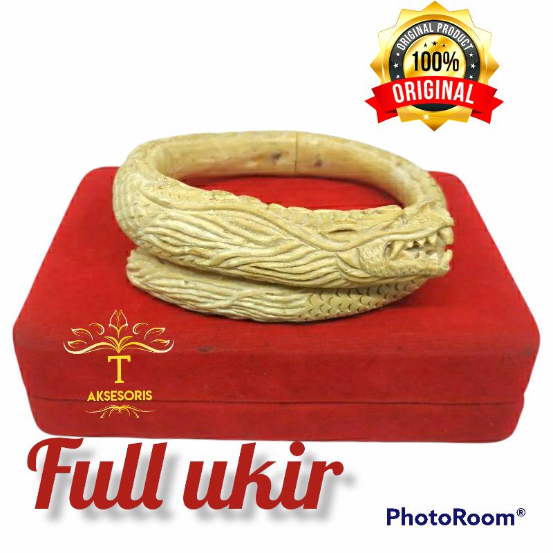 gelang /Gelang akar bahar naga /Gelang akar bahar putih/Gelang akar bahar ukir naga