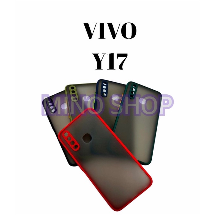 SOFTCASE VIVO Y17 - HARDCASE DOVE MYCHOICE PLUS PELINDUNG KAMERA - AERO CASE