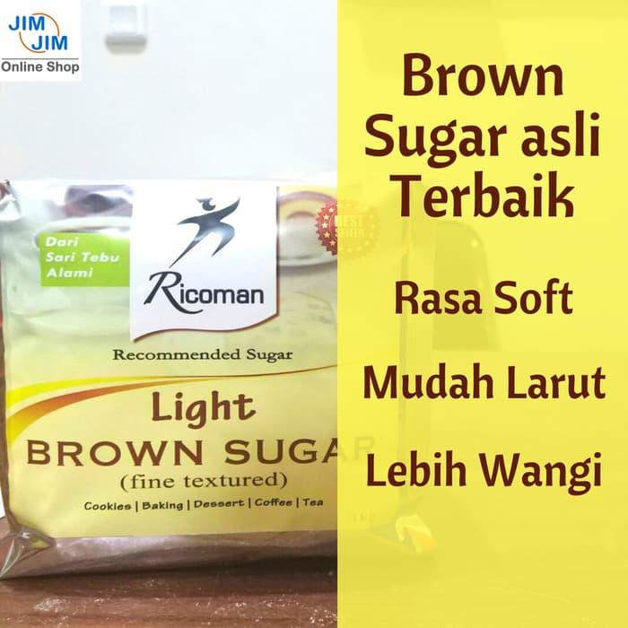 

Ricoman Light Brown Sugar 1Kg