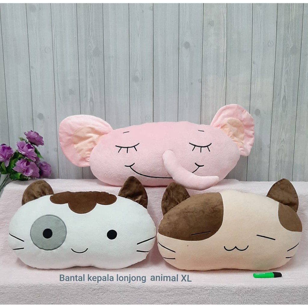 Boneka Bantal Animal Tidur/Punggung Kursi Sofa XL Tempat main Sandaran anak tidur Mobil Travelling