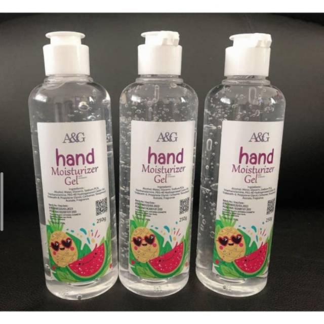 Ready Stok 250 ml Hand Sanitizer Antiseptik Gel A&amp;G murah ASLI