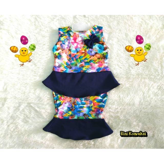 Set peplum duyung