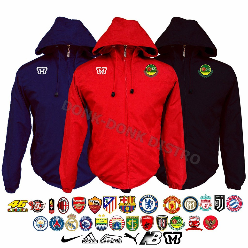 Jaket Bola Bhayangkara FC Anti Air