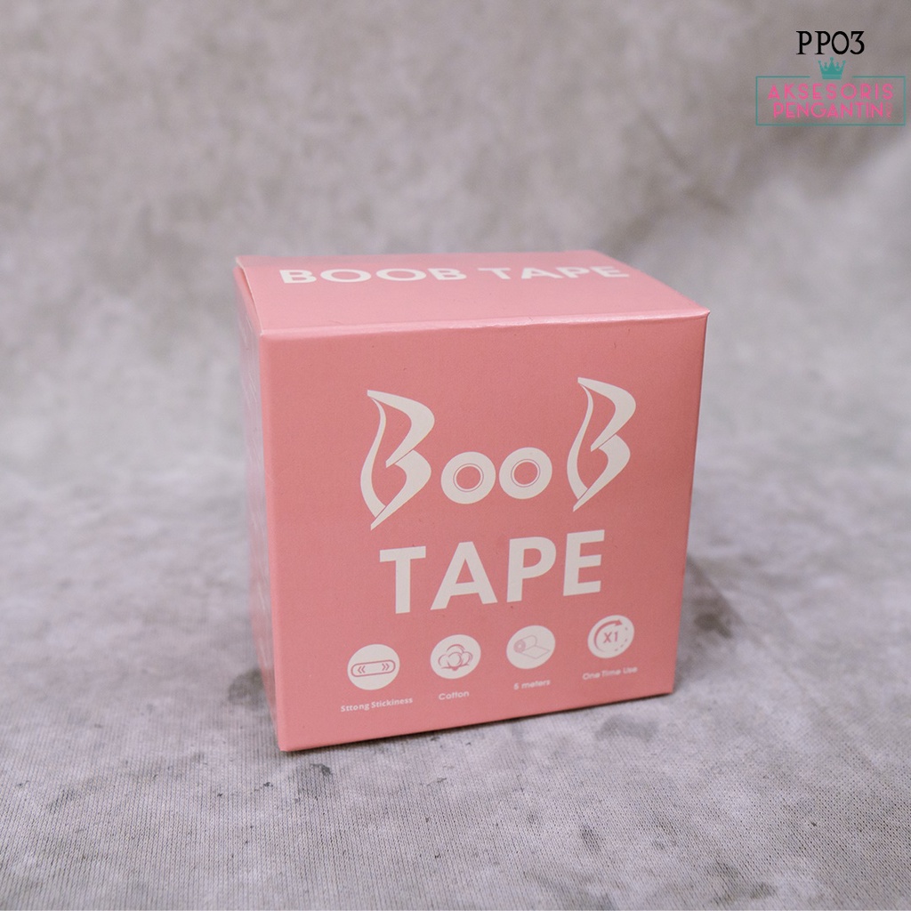 [BISA COD] ASESORIS WANITA NIPPLE COVER BRA TAPE 5M PENUTUP PUTING PP03