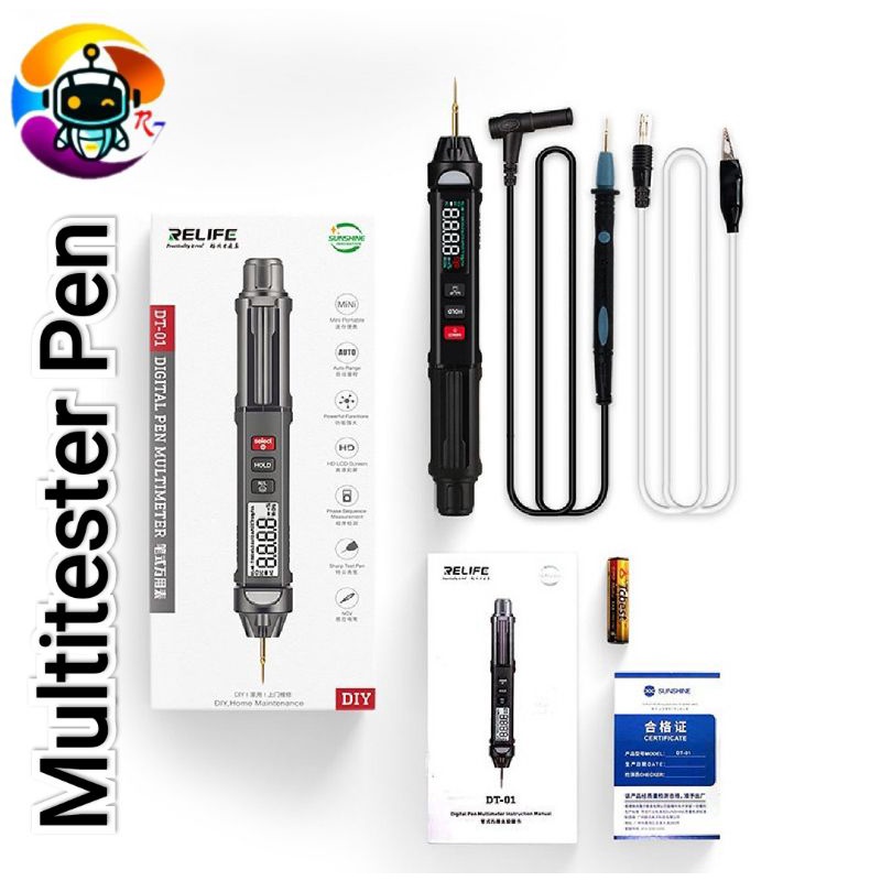 Multitester Pen Digital Relife DT01