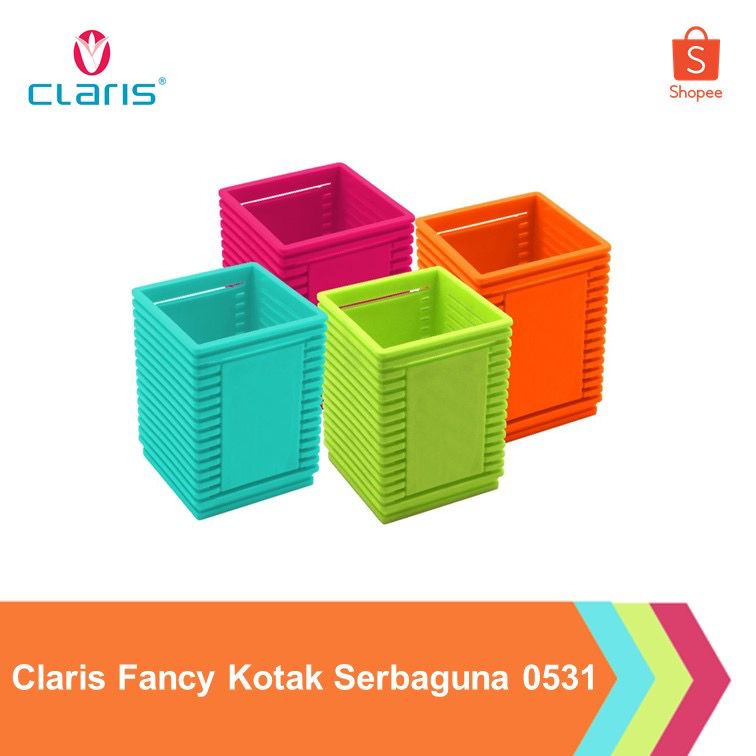 Claris 0531 Kotak Keranjang Tray Nampan Alat Tulis Mandi Make Up Fancy Box