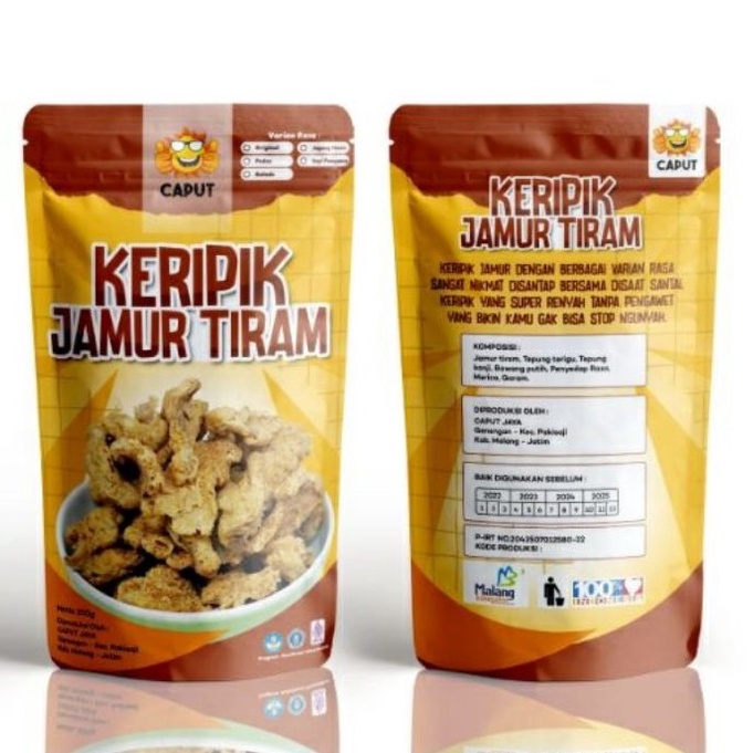 

Keripik Jamur Crispy Caput - Original