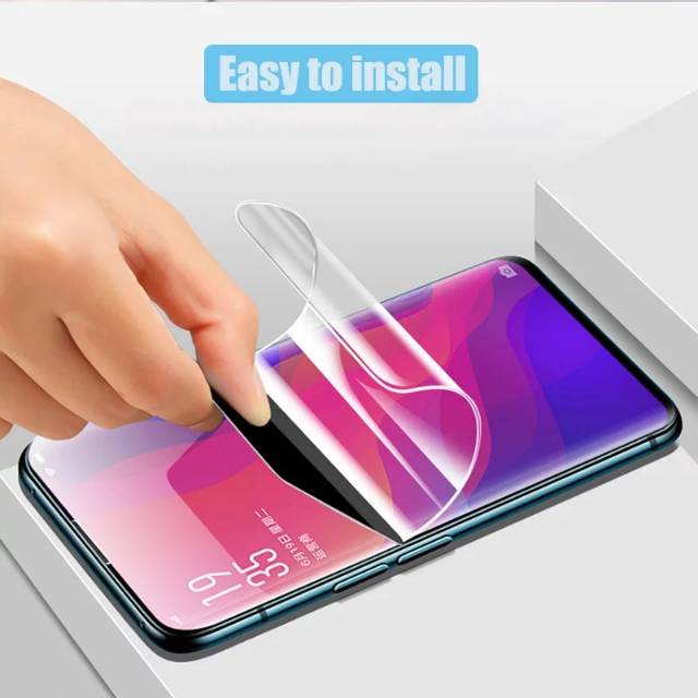Oppo Find X Anti Gores Screen Protector Anti Shock Jelly