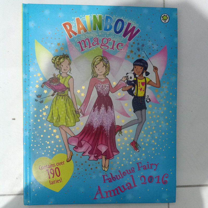 PRELOVED/SECOND - Buku Rainbow Magic 2016 PRELOVED Rainbow Magic Book Annual 2016 SECOND Buku BBW Ra