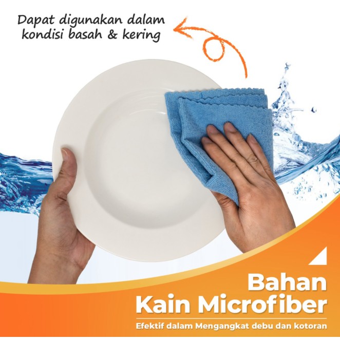 Bagus Micromate Microfiber Cloth (isi 5pcs)