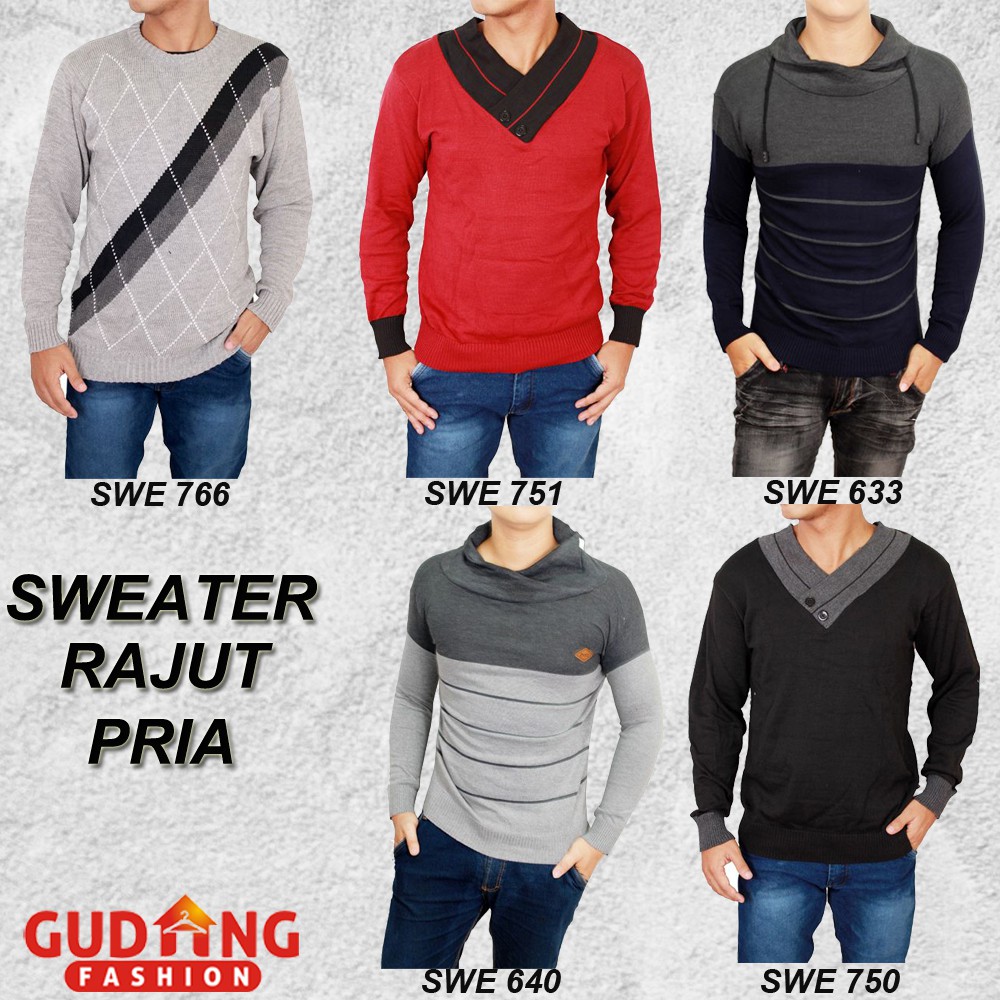 Sweater Rajut Pria (COMB)