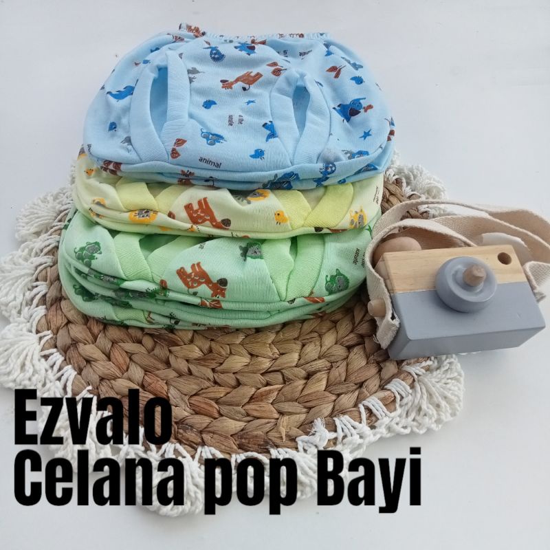 celana pop bayi unisex 1 lusin murah 0-6 bulan