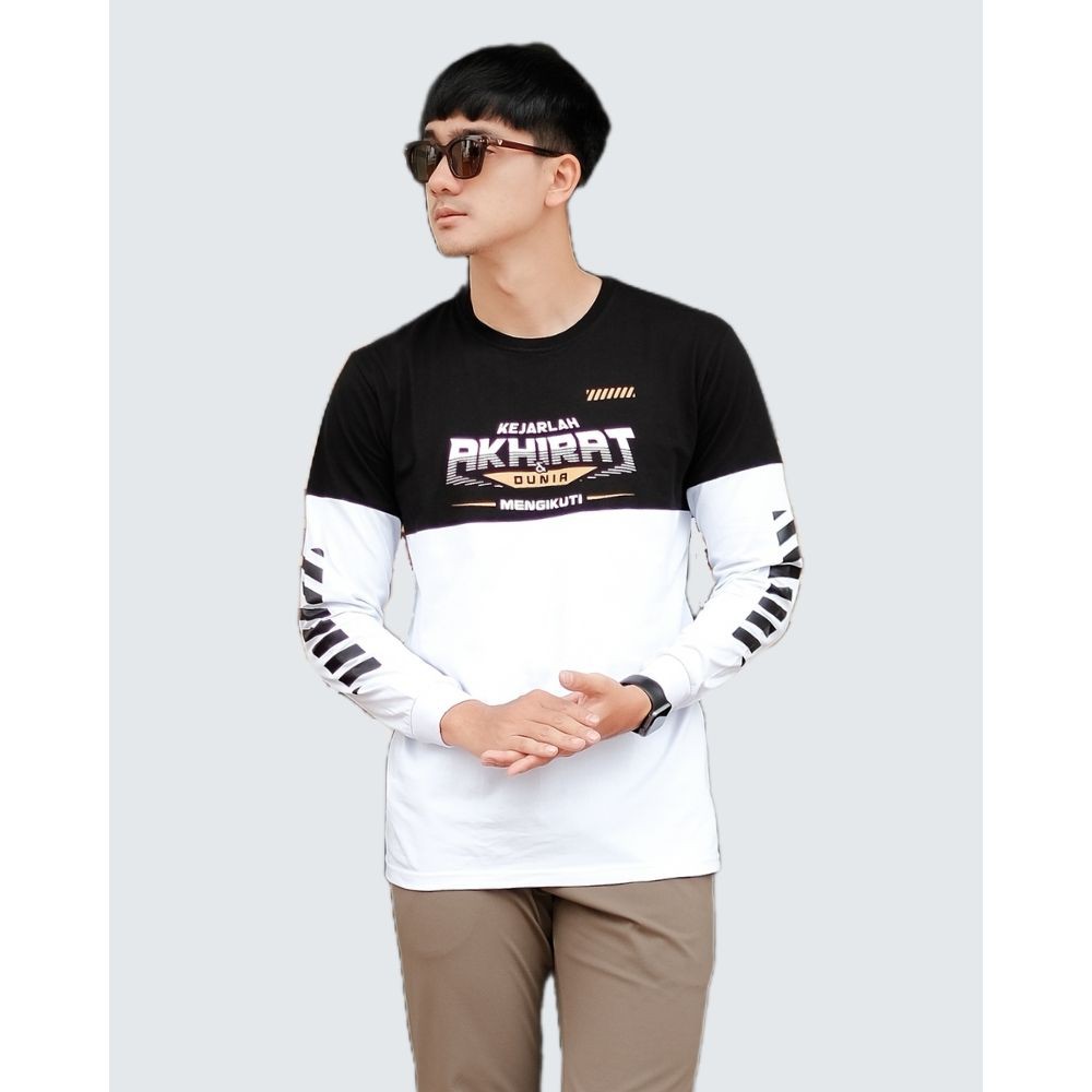 KAOS DAKWAH PRIA / BAJU KAOS DAKWAH  / KAOS DISTRO KONSEP ISLAMI / KAOS DAKWAH AKHIRAT 001 / ORIGINAL PRODUCT BY ANNAML-1