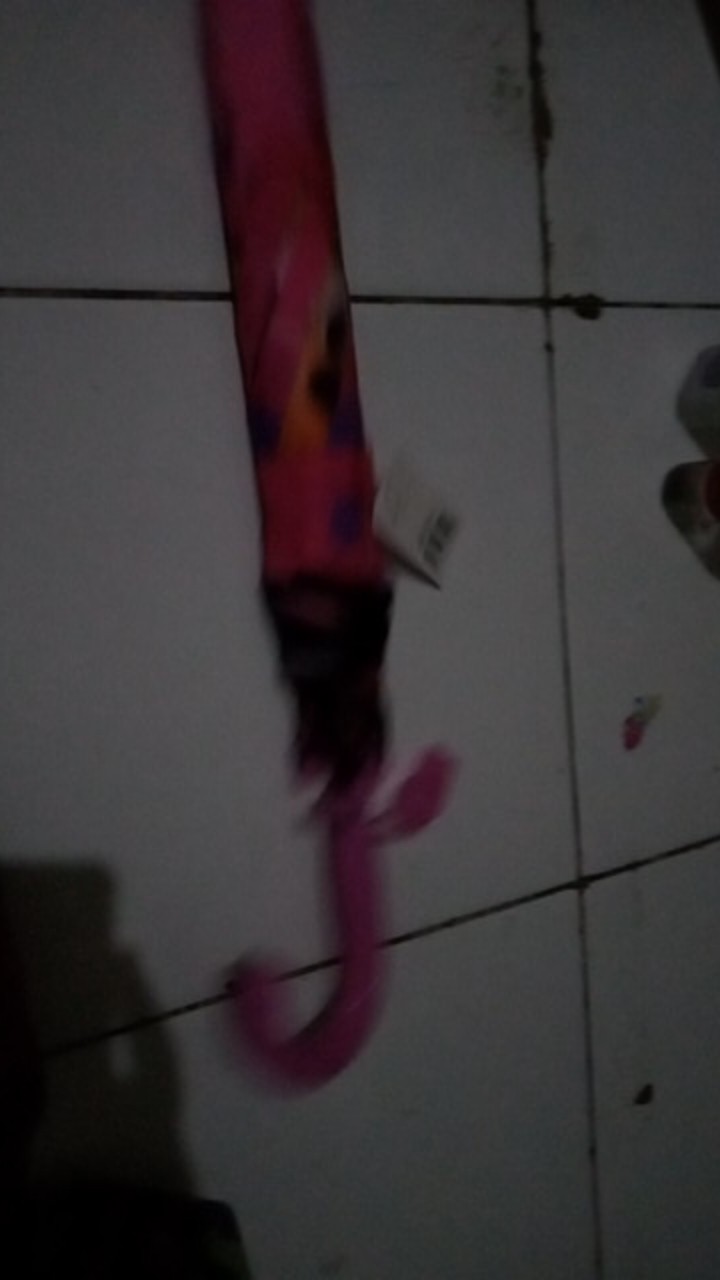 Payung Anak Kain Karakter Gelombang