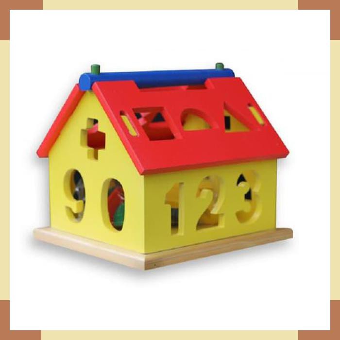 Mainan Edukasi Anak-Rumah Angka Besar