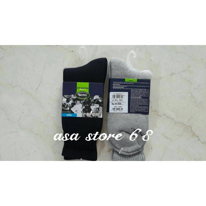 (Promo Gajian) Kaos Kaki Mundo Biosil Sport Anti Bacteria