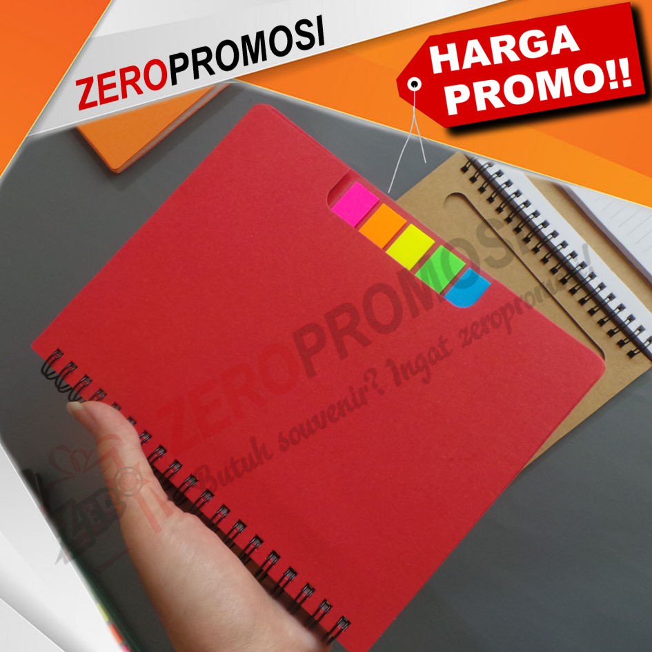 

Souvenir Kantor Memo Colorfull + Sticky Note ( kode N-801 )