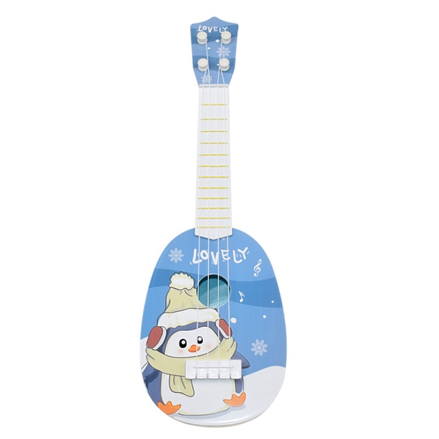 Mainan Gitar Ukulele Anak / Kado Mainan Anak Gitar Alat Musik Anak Mainan Edukasi Anak-Penguin