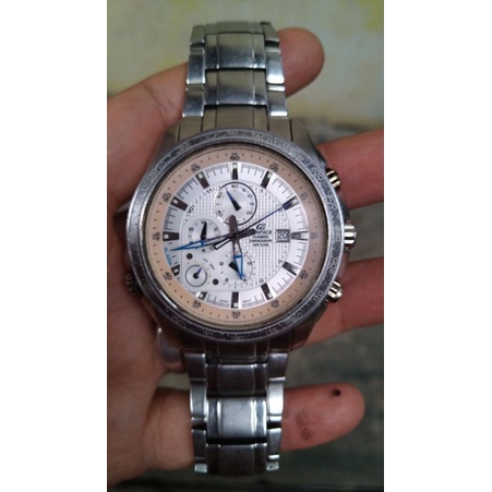jam tangan casio edifice ef 545 original second bekas murah meriah