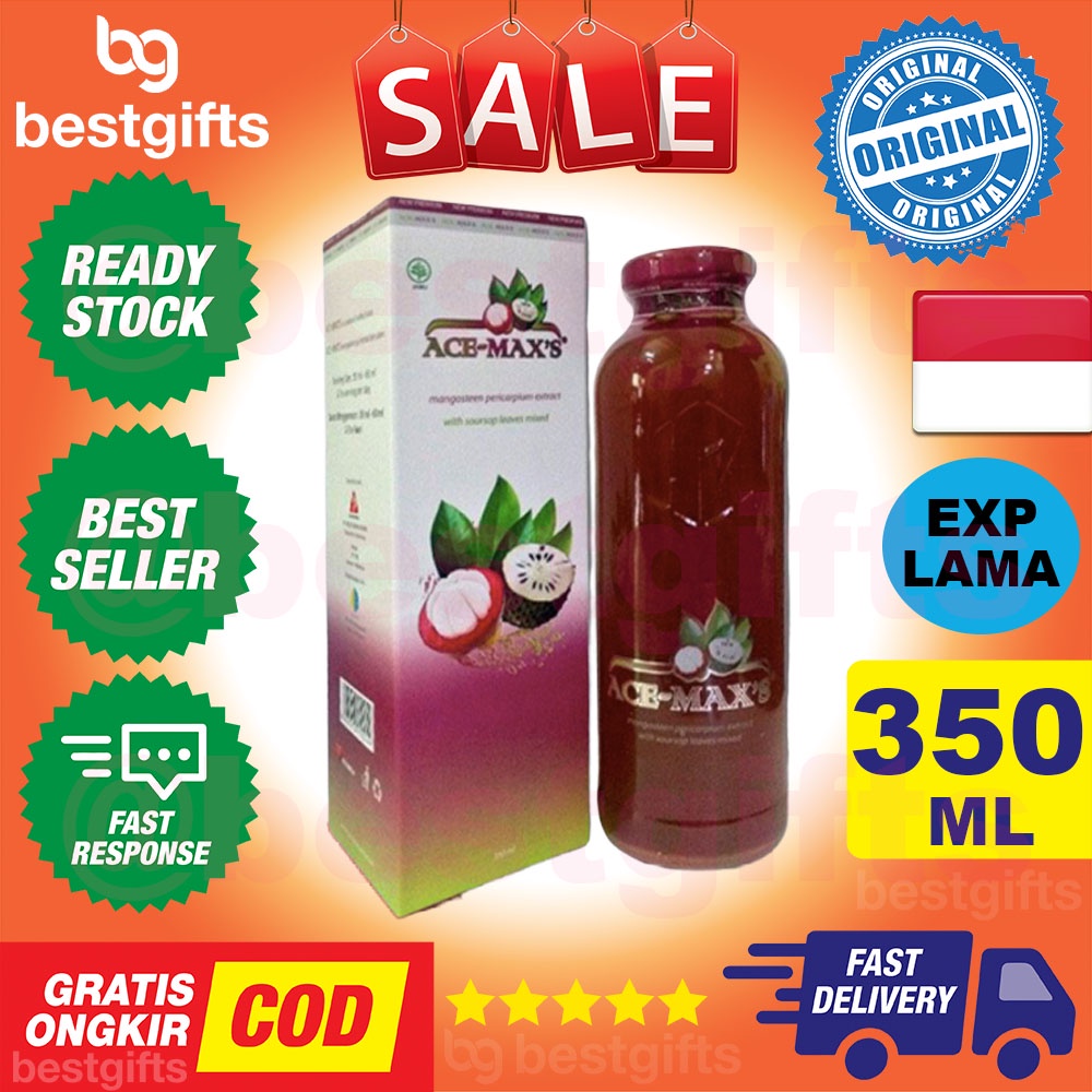 ACE MAX'S JUS MANGGIS 350 ML