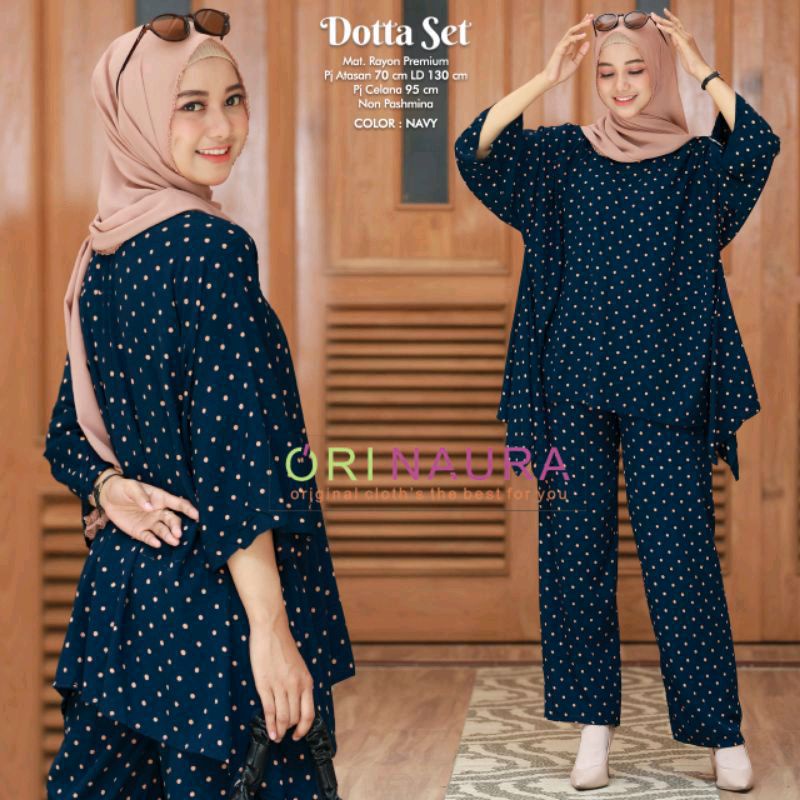 EXCLUSIVE ❗ DOTTA SET SETELAN WAKA ORIGINAL ORI NAURA