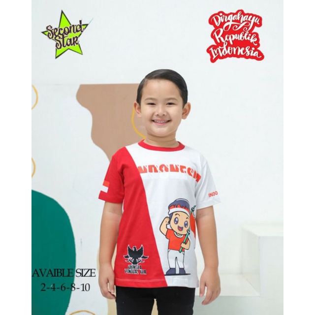 KAOS ANAK KEMERDEKAAN BY SECOND STAR KM